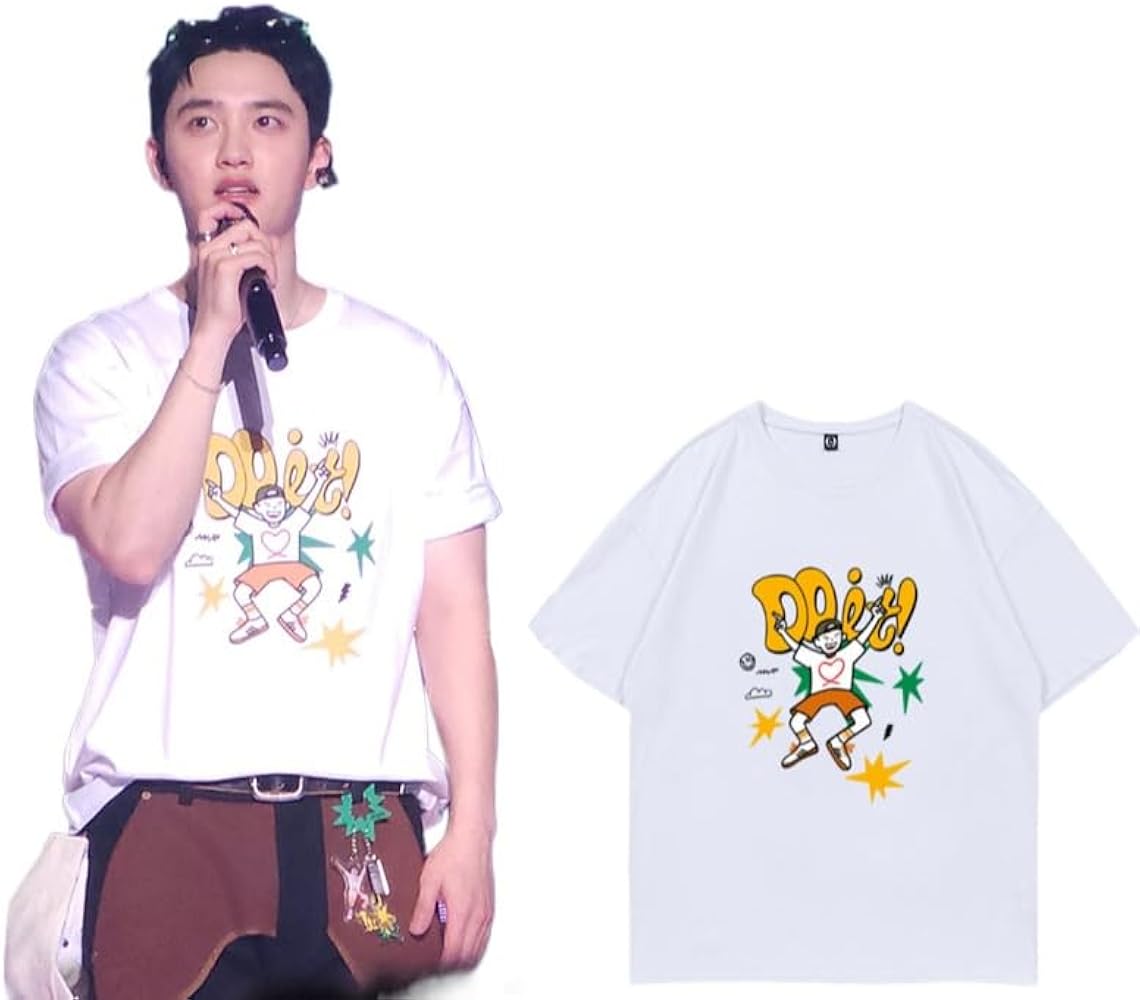 Amazon.co.jp: [さん店] EXO ディオ D.O. グッズ Tシャツ DO it！2025