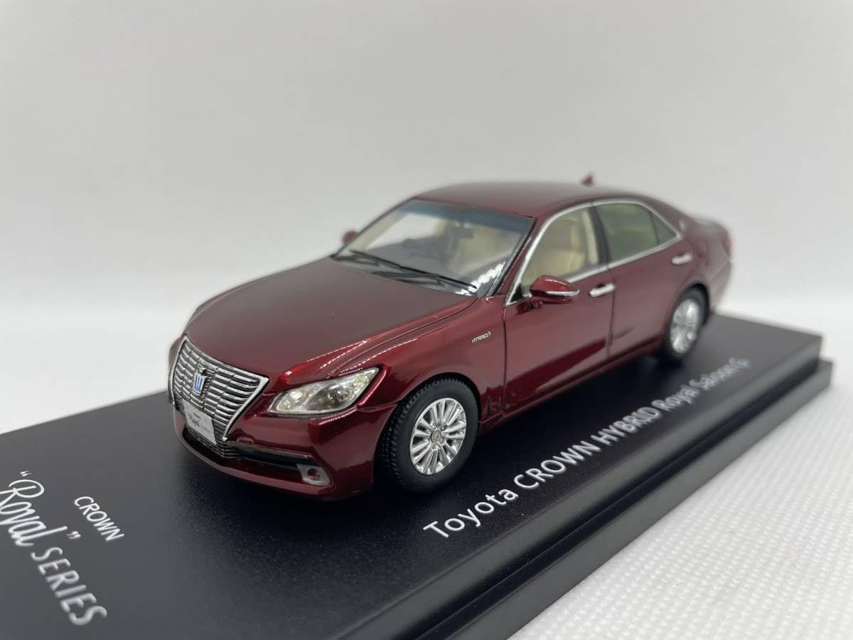 Amazon | LA-X 1/43 ミニカー クラウン ミニカー CROWN HYBRID Royal