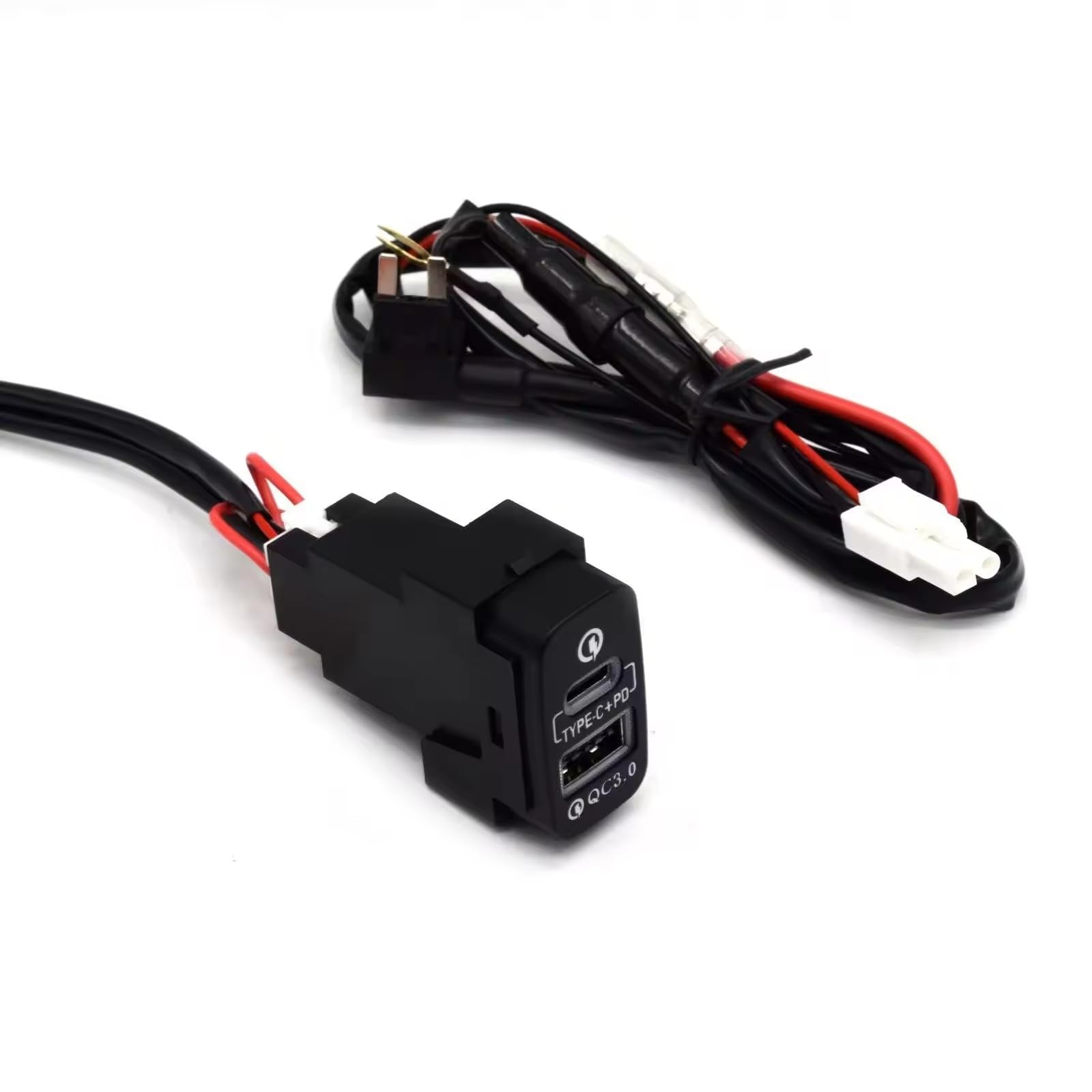 Amazon.co.jp: TK-SERVICE 三菱車用 電源ソケット QC3.0 急速充電 USB