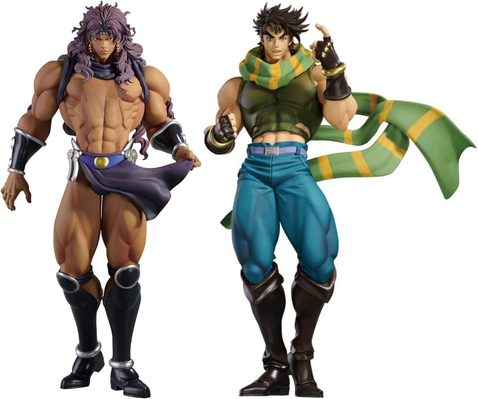 Amazon | ジョジョ フィギュア ジョセフ ジョースター & カーズ 戦闘