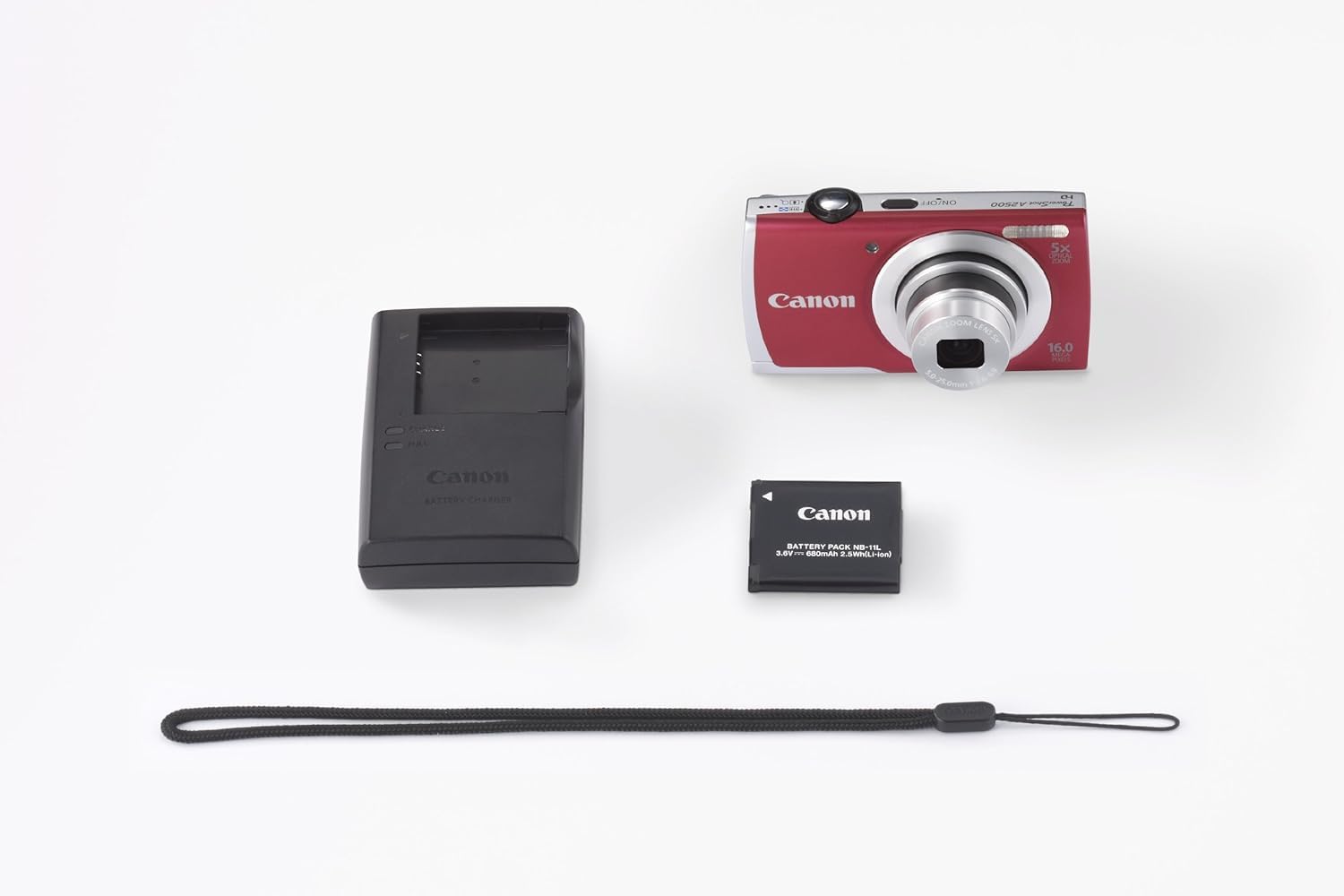 Amazon.com : Canon PowerShot A2500 16MP Digital Camera with 5x