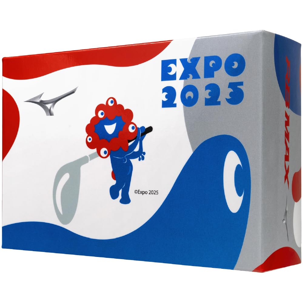 Amazon | 【ミズノ】 大阪・関西万博 EXPO2025 ゴルフボール RB MAX