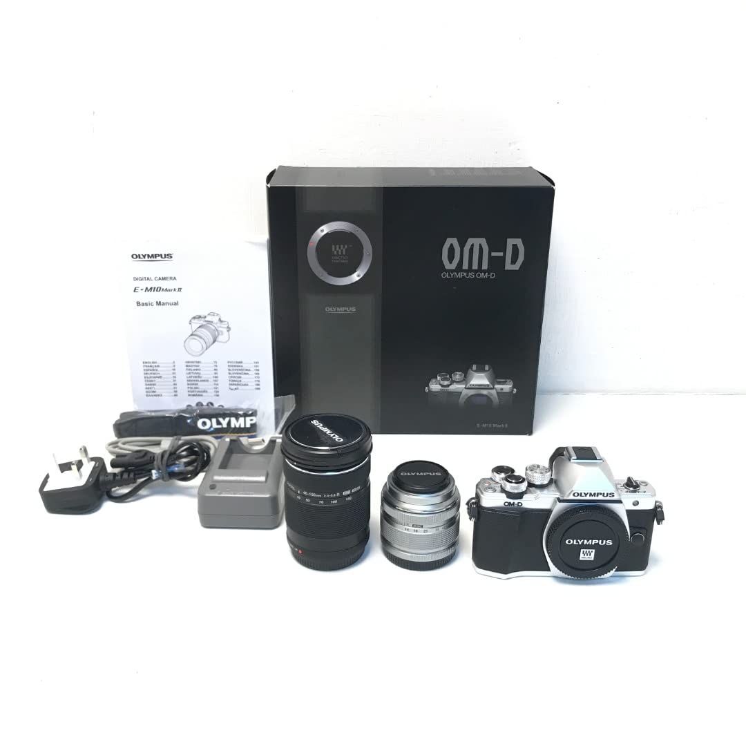 Amazon.co.jp: OLYMPUS ミラーレス一眼 OM-D E-M10 MarkII EZダブル