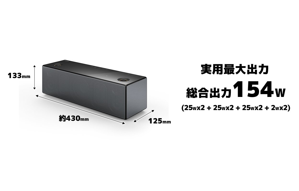 Amazon.co.jp: ソニー ワイヤレススピーカー Bluetooth/Wi-Fi/AirPlay
