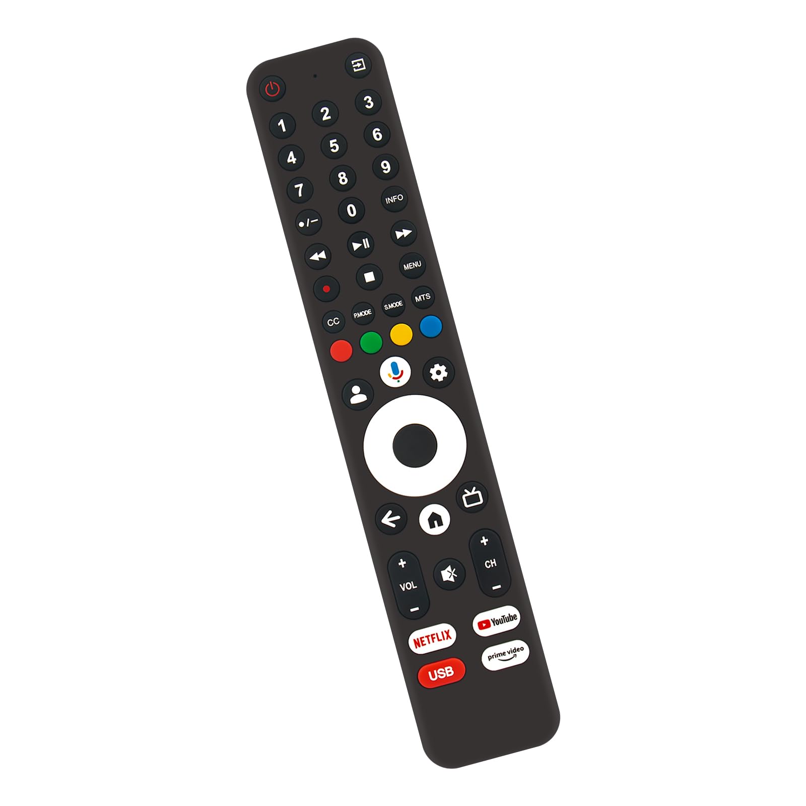 Amazon | WINFLIKE 代替リモコン fit for VEZZER テレビ 4K Google TV