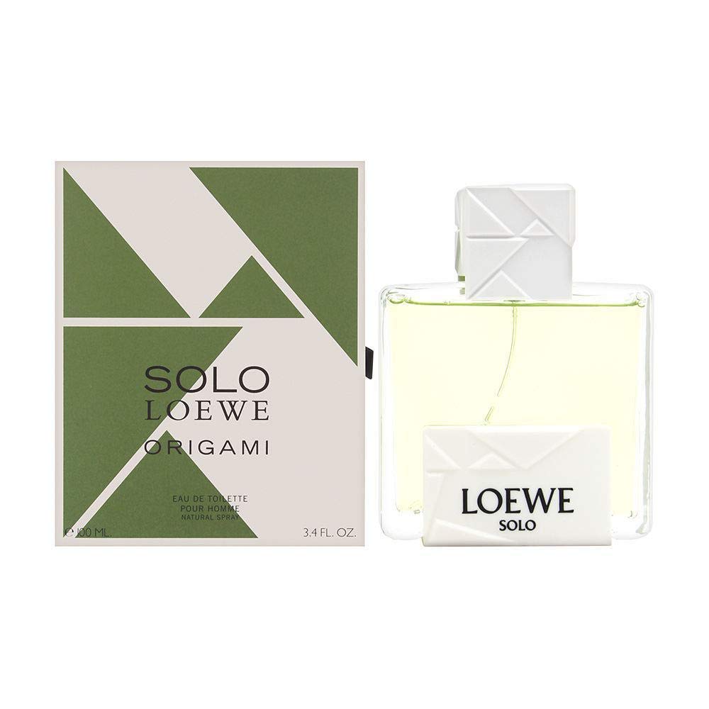 Amazon.com : Loewe Solo Origami for Men Eau De Toilette Spray, 3.4
