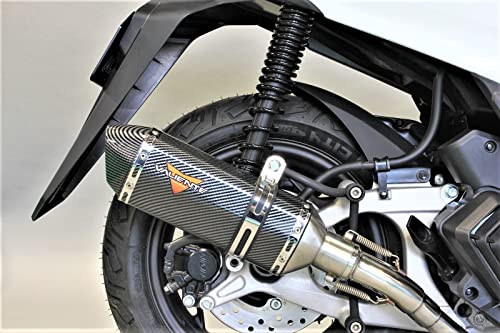 Amazon | PCX125 PCX160 マフラー 2BJ-JK05 8BJ-JK05 2BK-KF47 8BJ