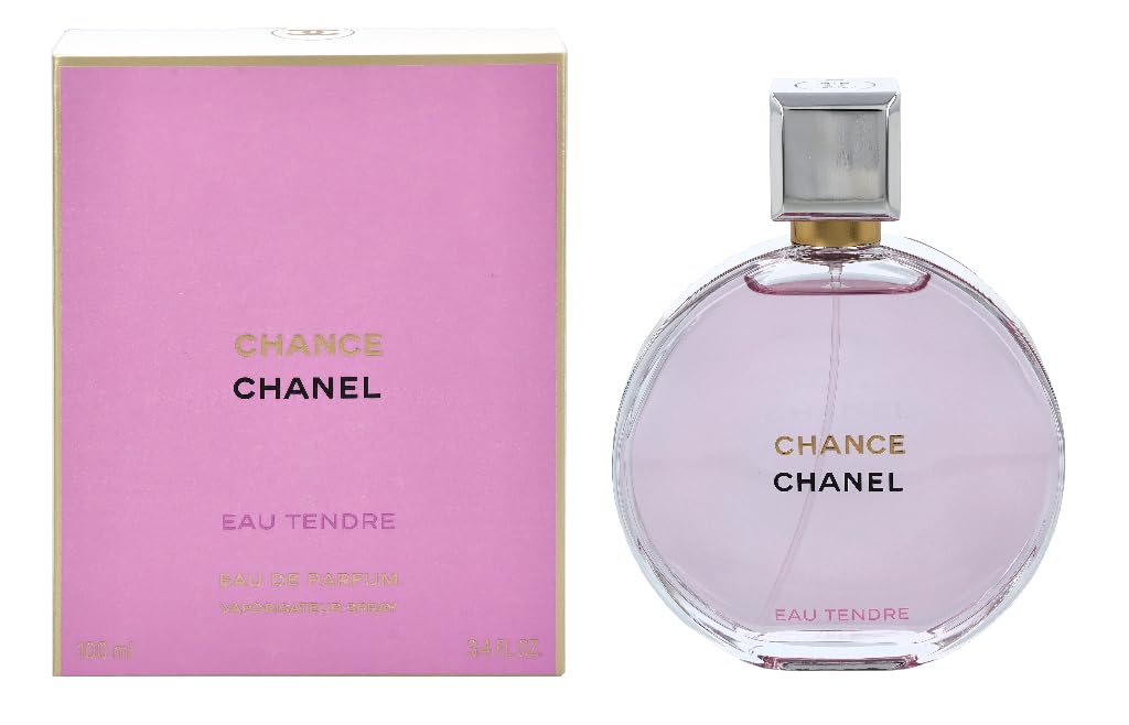 Chanel Chance Eau Tendre for Women Eau De Parfum Spray, 3.4 Ounce