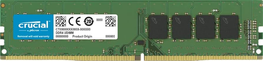Crucial RAM 8GB DDR4 2666 MHz CL19 Desktop Memory CT8G4DFRA266 at