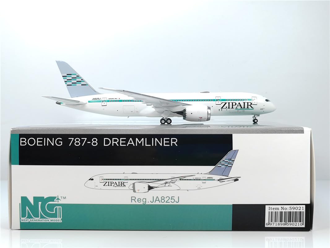 Amazon | NGmodels 1:400 NG59021 ZIPAIR Boeing 787-8 JA825J モデル