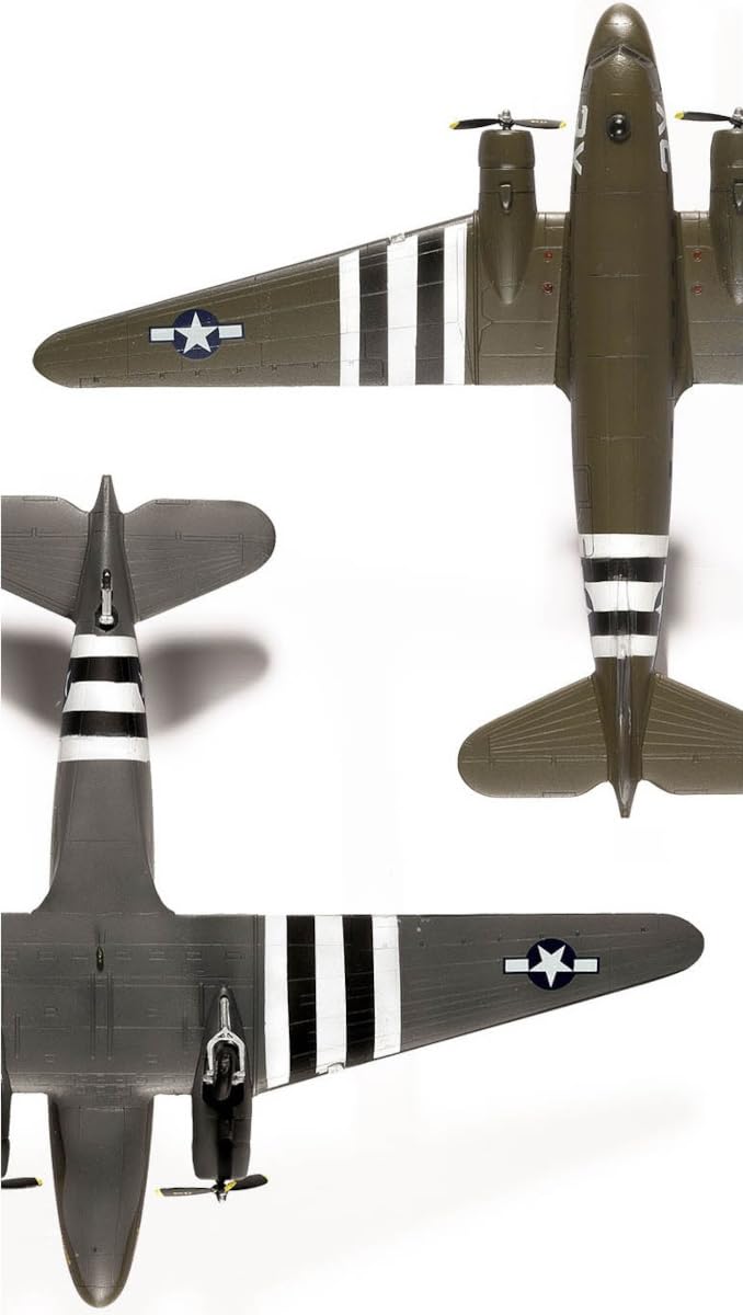 Amazon | アカデミー 1/144 C-47 スカイトレイン プラモデル 12633