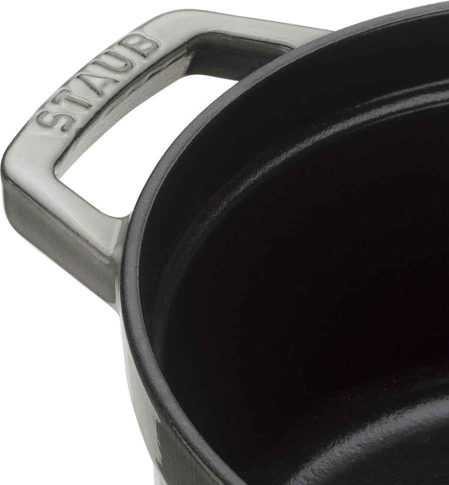 Amazon.co.jp: staub ストウブ 「 ピコ ココット ラウンド グレー 26cm