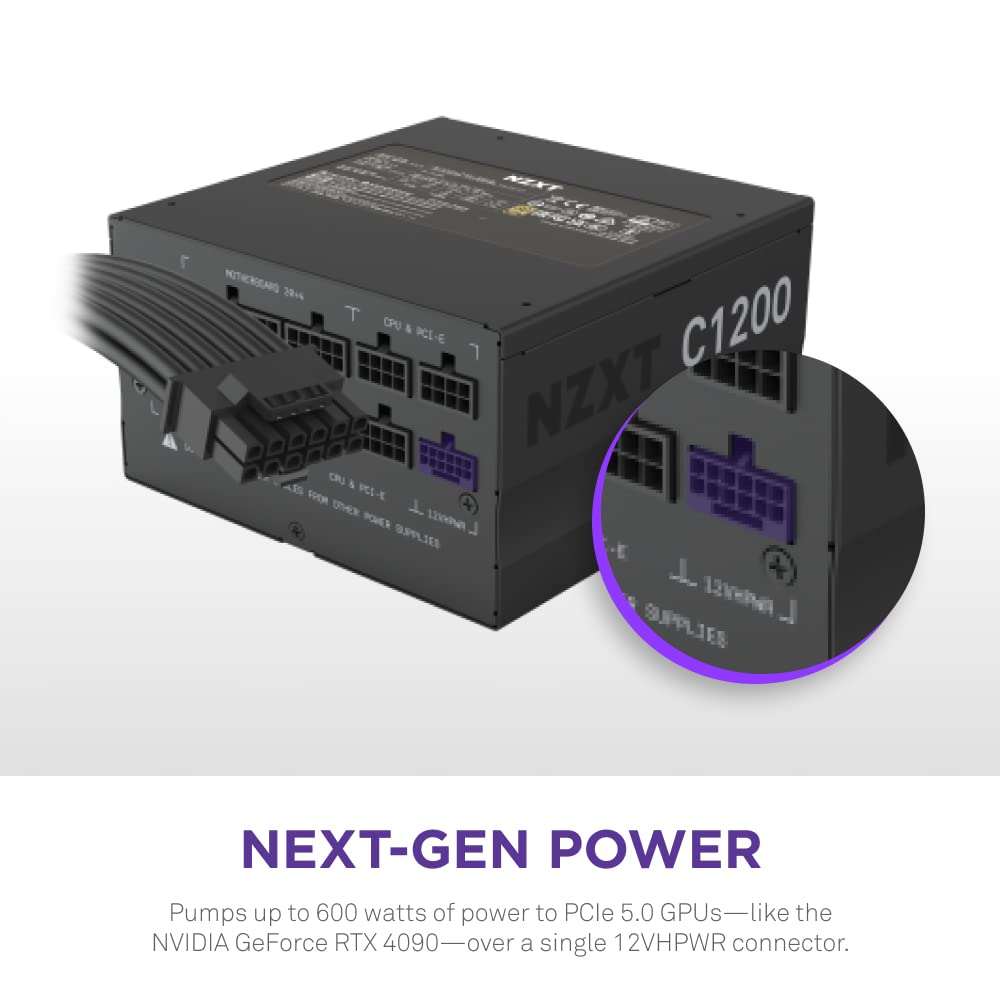 Amazon.com: NZXT C1200 PSU - 1200 Watt Gaming PC Power Supply