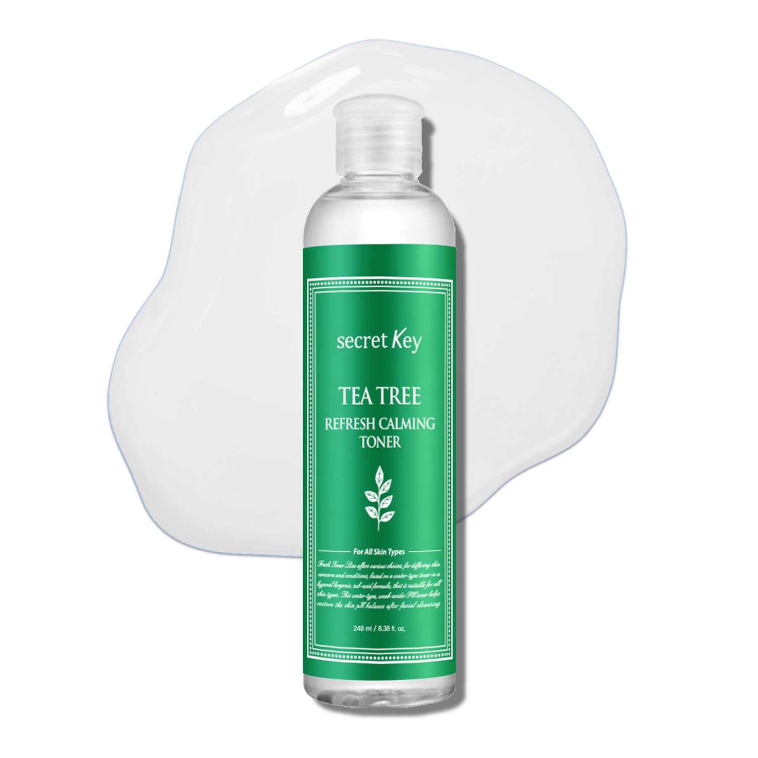 Amazon.com: Secret Key Refresh Calming Toner, Tea Tree, 8.38 fl oz