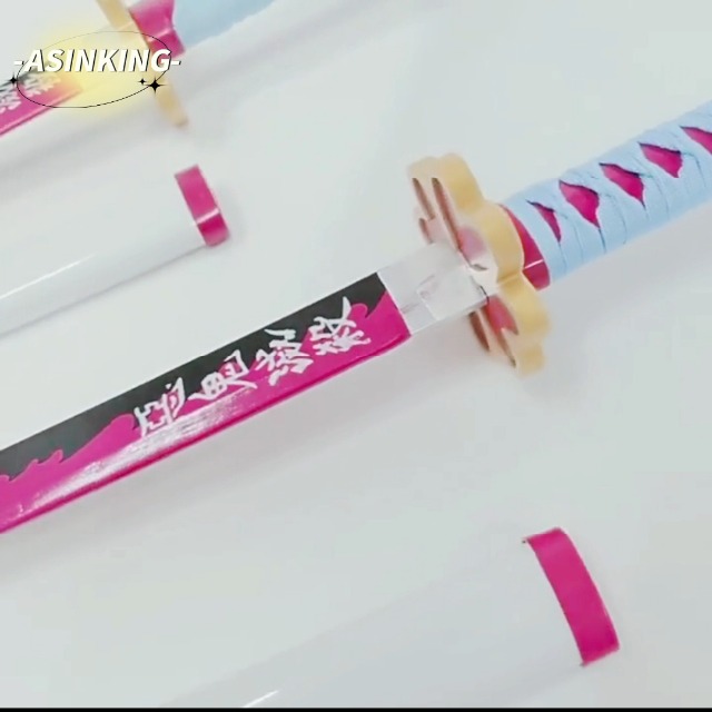 Amazon.co.jp: ASINKING 鬼滅の刃 甘露寺蜜璃 刀 ABS 恋柱 甘露寺 日輪