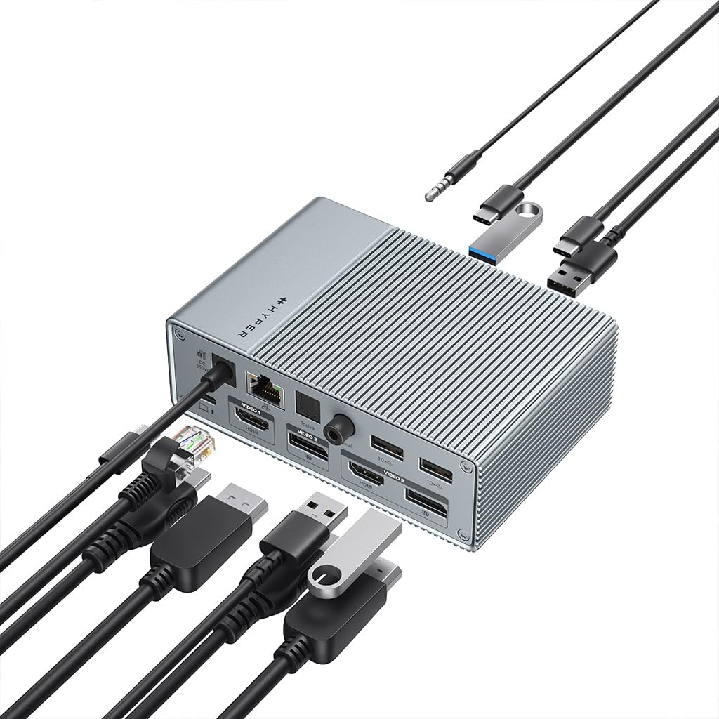 Amazon.co.jp: ハイパー HyperDrive GEN2 15-in-1 USB-C ドッキング