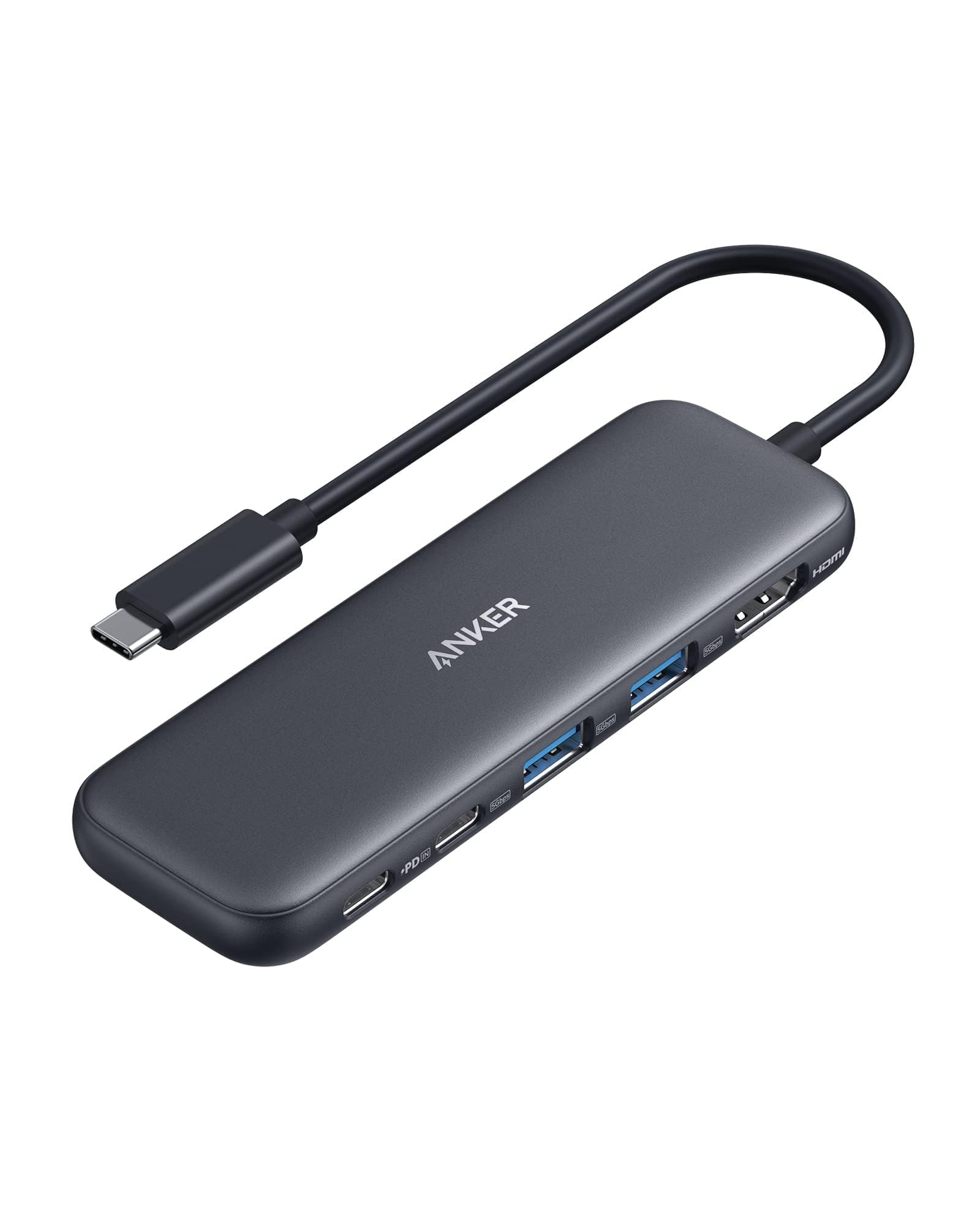 Amazon.com: Anker USB C Hub, 5-in-1 USBC to HDMI Splitter with 4K