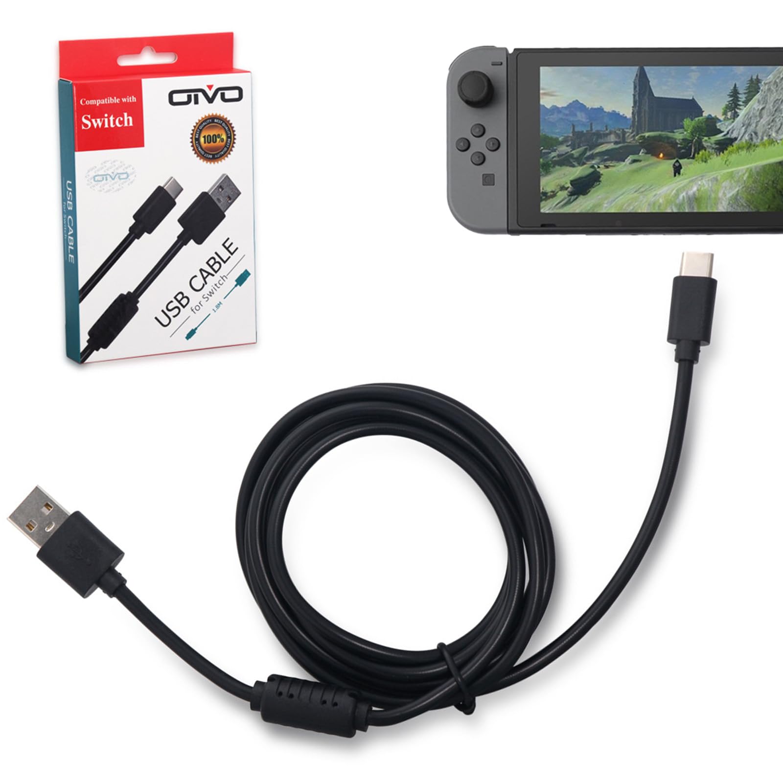 Amazon.co.jp: Nintendo Switch 対応 充電ケーブル switch 有機EL