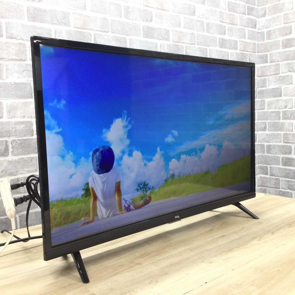 福岡市引取り限定TCL 2021年製 32V型スマートTV androidテレビ 福岡市