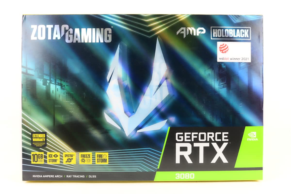 Amazon.com: ZOTAC Gaming GeForce RTX 3080 AMP Holo 10GB GDDR6X 320