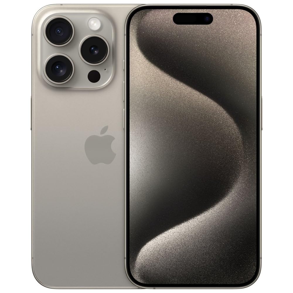 Amazon.com: Apple iPhone 15 Pro, 256GB, Natural Titanium - T