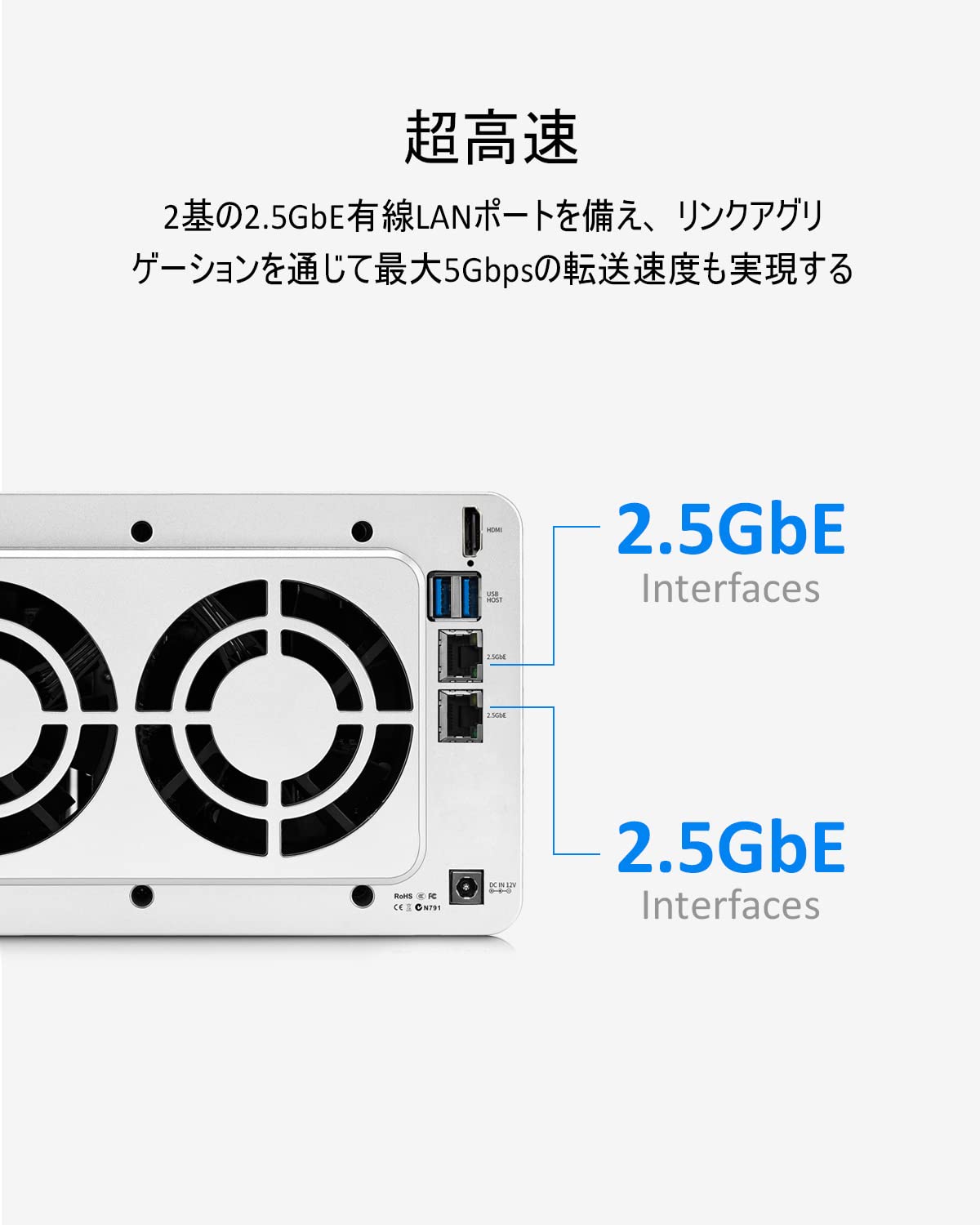 Amazon.co.jp: TerraMaster F4-223 4ベイ NAS SMB向けストレージ 2.0