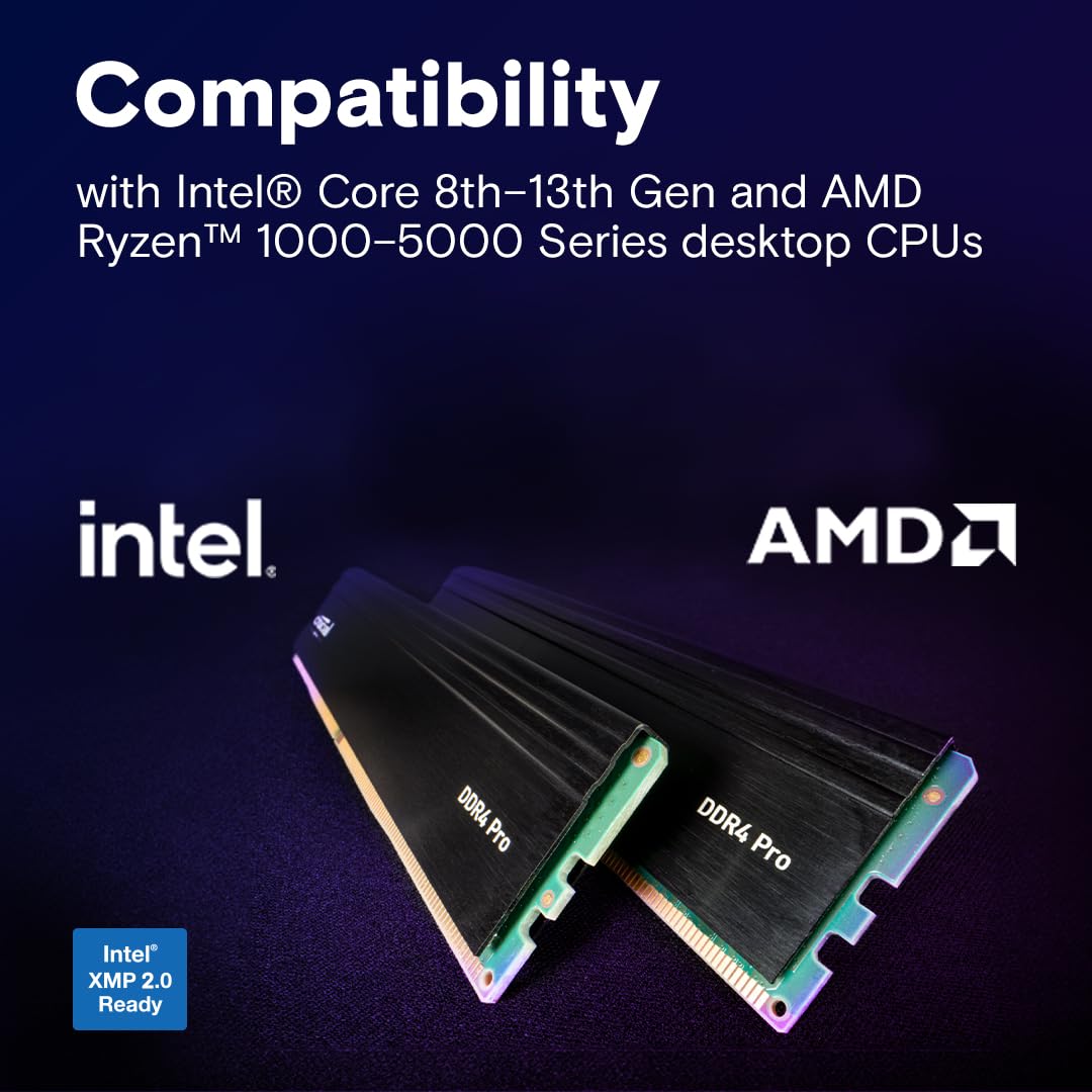 Crucial Pro 64GB DDR4 RAM Kit (2x32GB), 3200MHz (or 3000MHz or