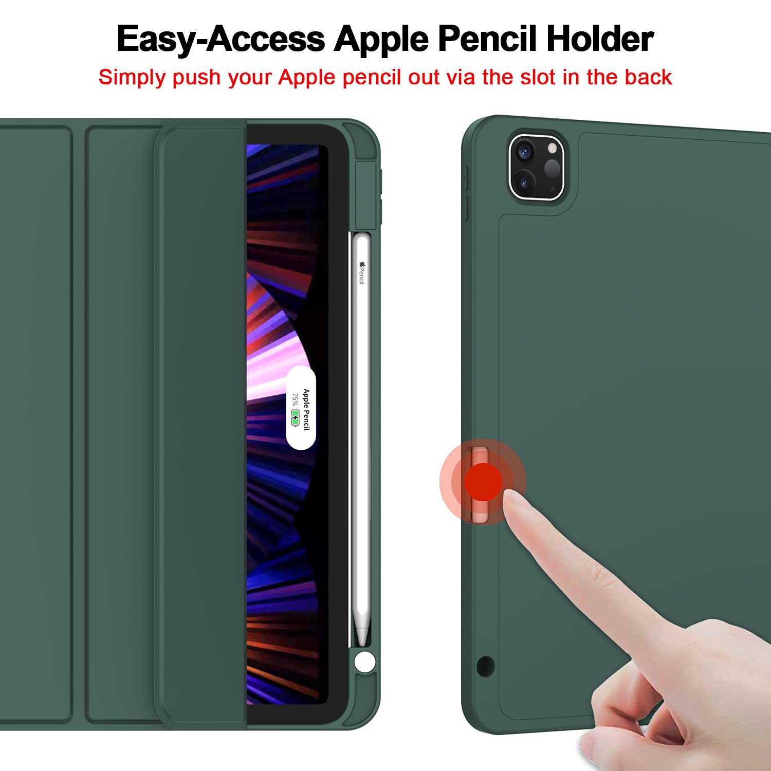 Amazon.com: ZryXal New iPad Pro 11 Inch Case 2022(4th Gen)/2021