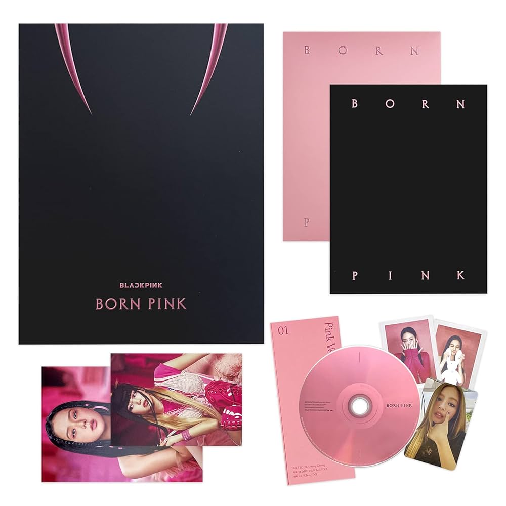 BLACKPINK - BLACKPINK - [BORN PINK] (PINK Ver.) CD + Photobook +