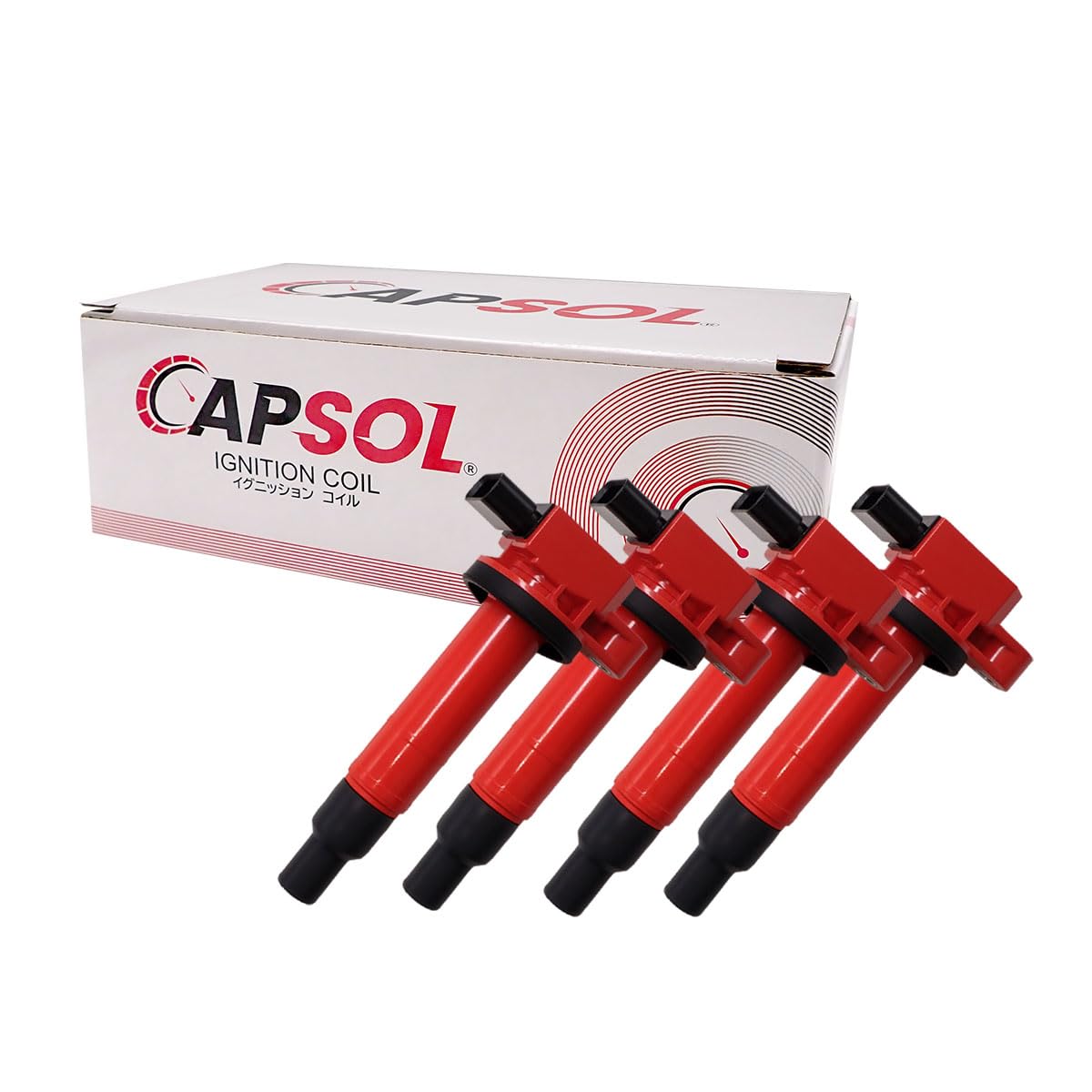Amazon | CAPSOL 強化イグニッションコイル 4本セット 1台分 アクア