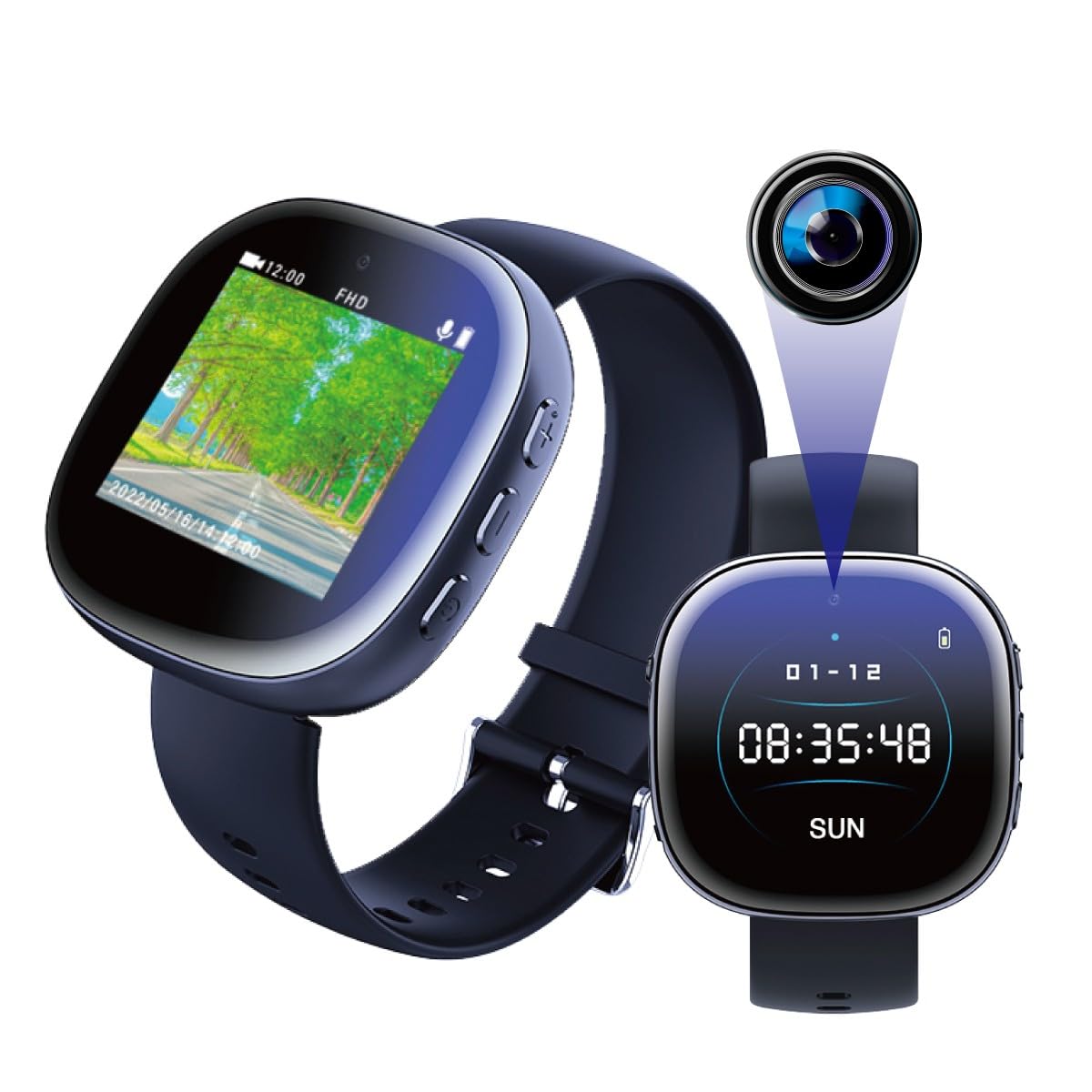 Amazon.co.jp: M@Q 小型カメラ スパイカメラ 隠しカメラ スマート