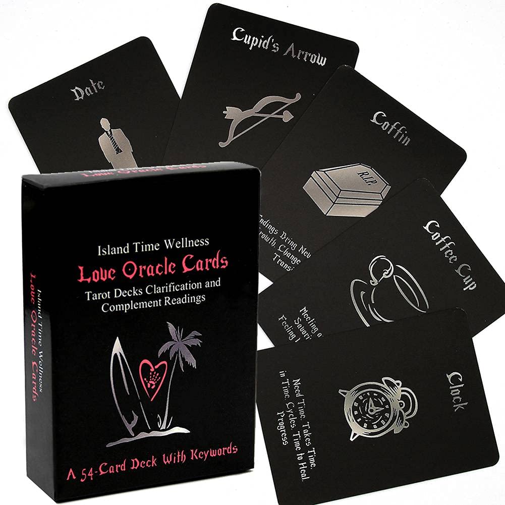 Island Time Wellness Love Oracle Cards, Tarot, Divination Cards