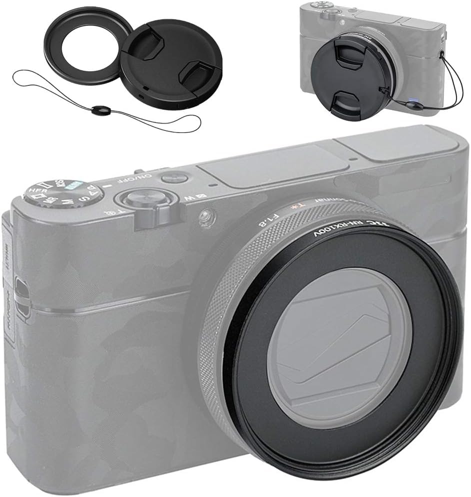 Amazon | 専用メタル52mmスレッドフィルターアダプターレンズ