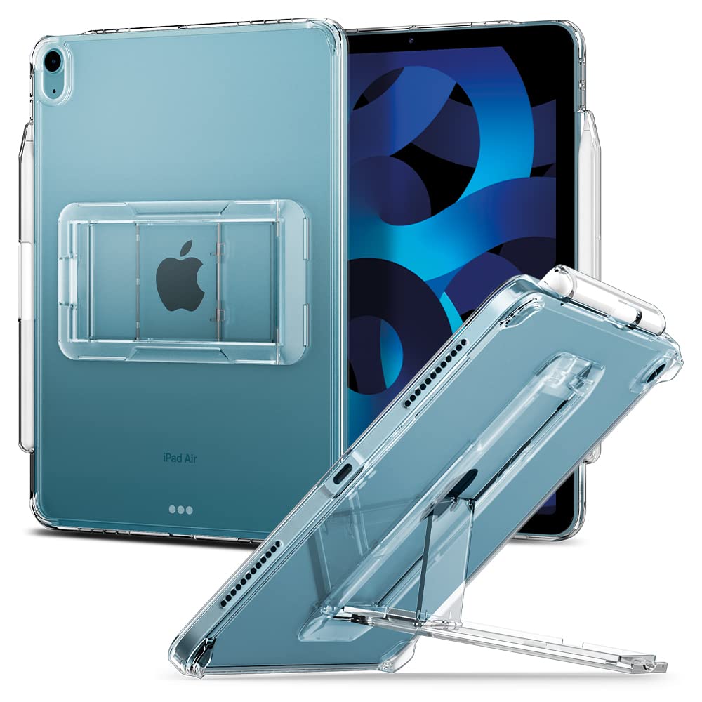 Amazon.co.jp: Spigen iPad Air 第5世代 ケース キックスタンド クリア