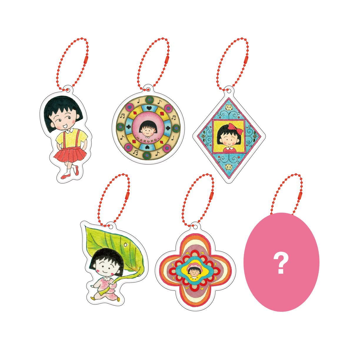 Amazon.co.jp: ちびまる子ちゃん リフレクター (原画まる子(アソート