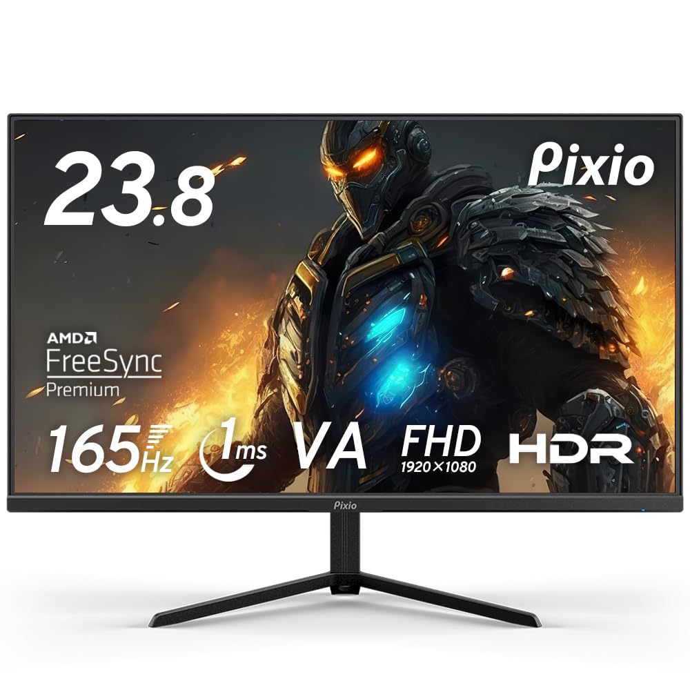 Amazon.co.jp: Pixio PX243 ゲーミングモニター 23.8インチ FHD VA