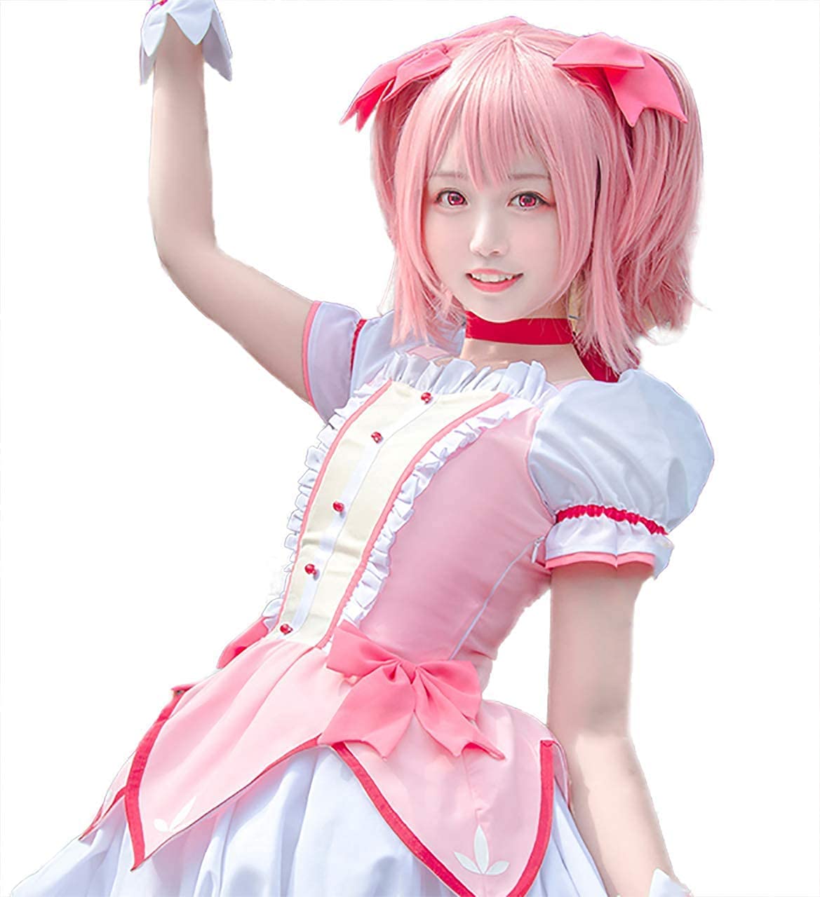 Amazon.co.jp: 衣舞cosウィッグ付き 魔法少女まどか☆マギカ 鹿目