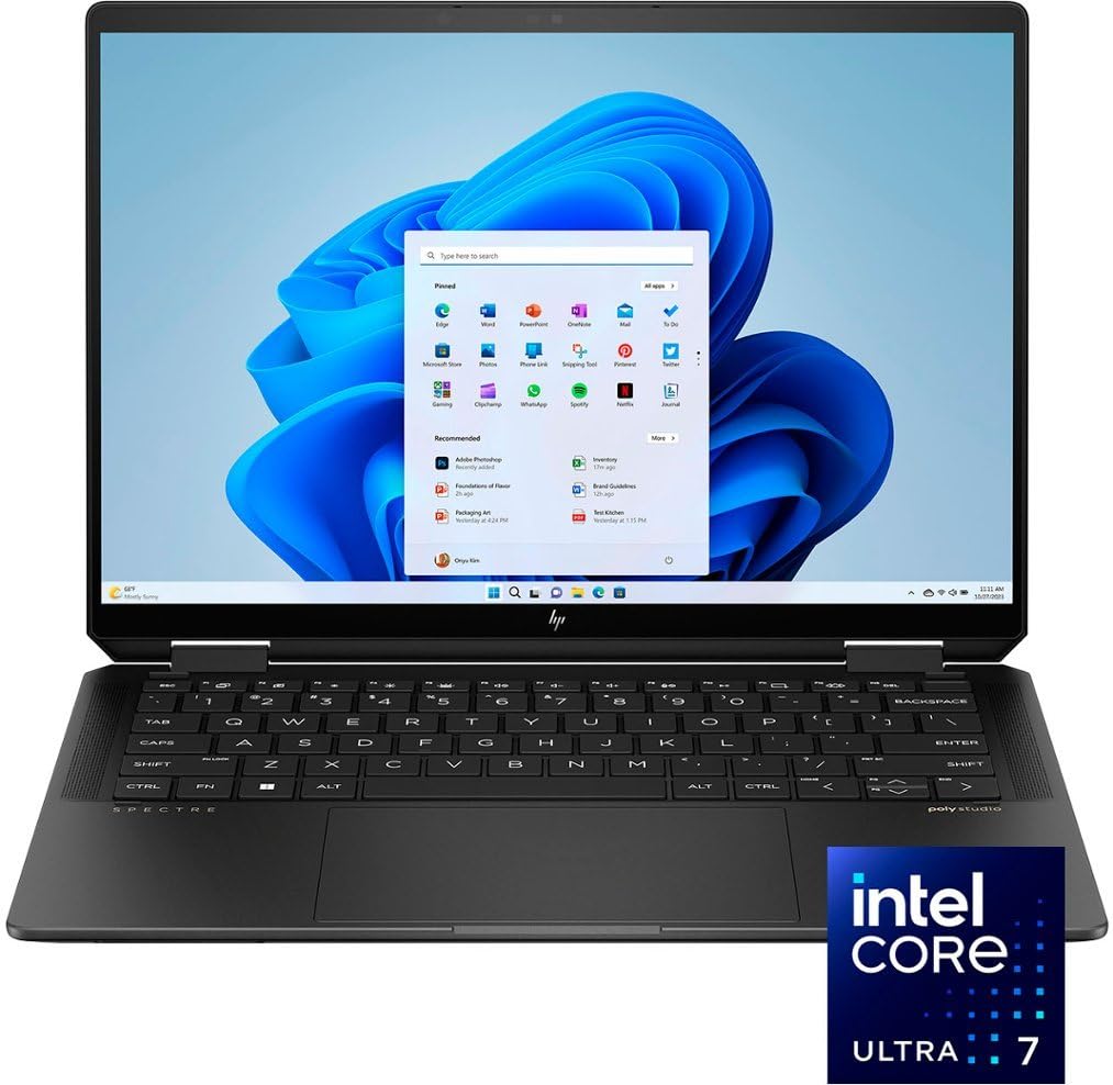Amazon.com: HP Spectre x360 2-in-1 14 Laptop 2024 14” 2880 x 1800