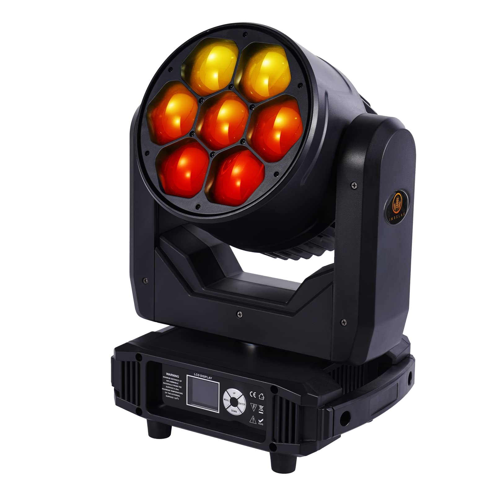 Amazon.co.jp: IMRELAX B-Eye 7x40W RGBW LED ムービングライト ズーム