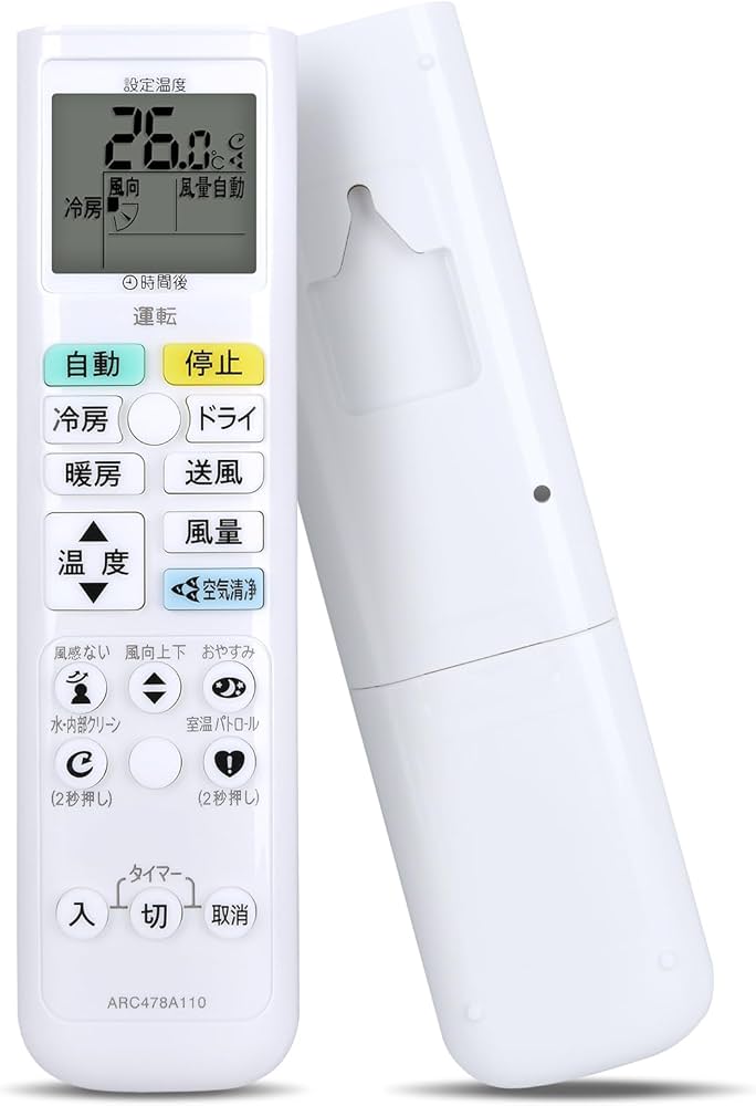 Amazon.co.jp: 互換リモコン エアコンリモコン ARC478A110 for