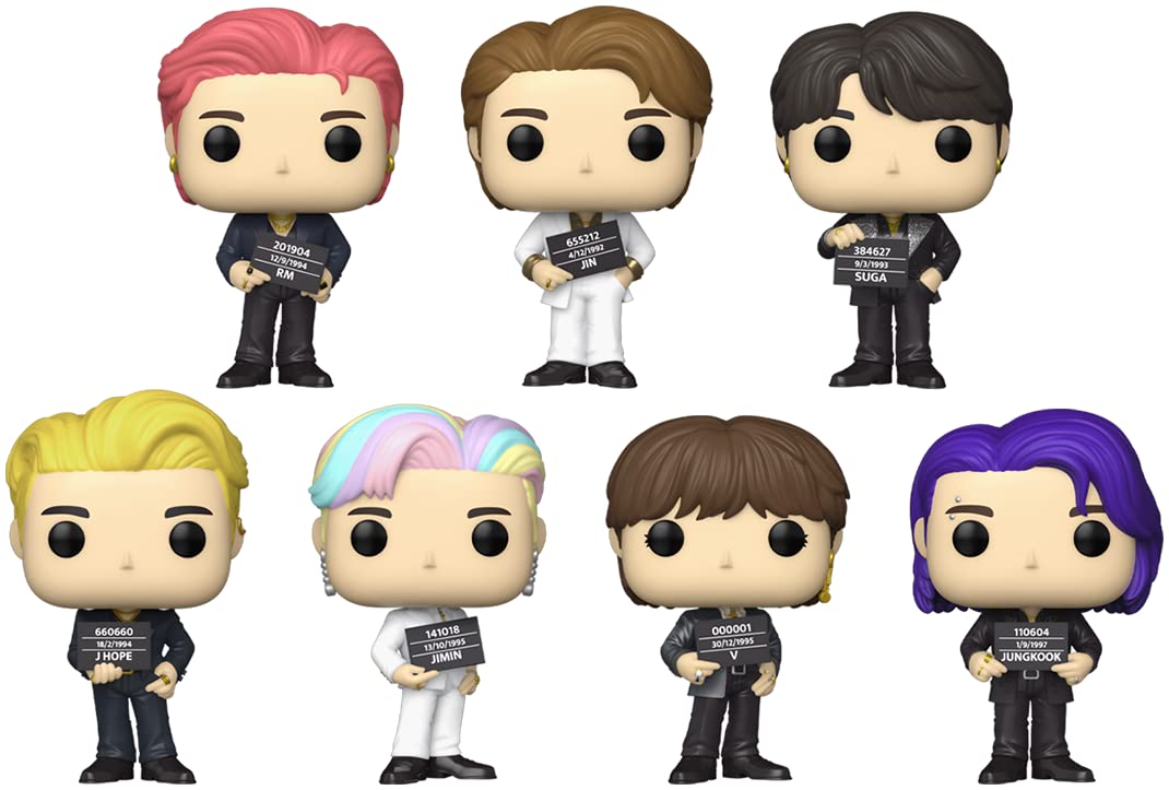 Funko - Figurine BTS - Pack 7 Butter BTS Pop 10cm - 0889698648882