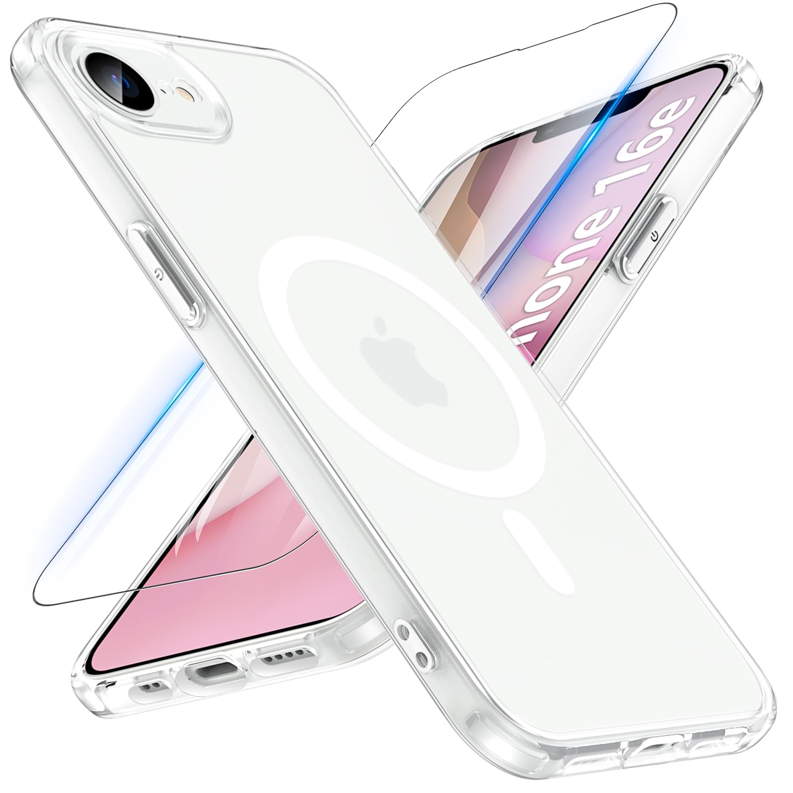 Amazon.co.jp: Hensinple iPhone 16e ケース 2025【MagSafe対応