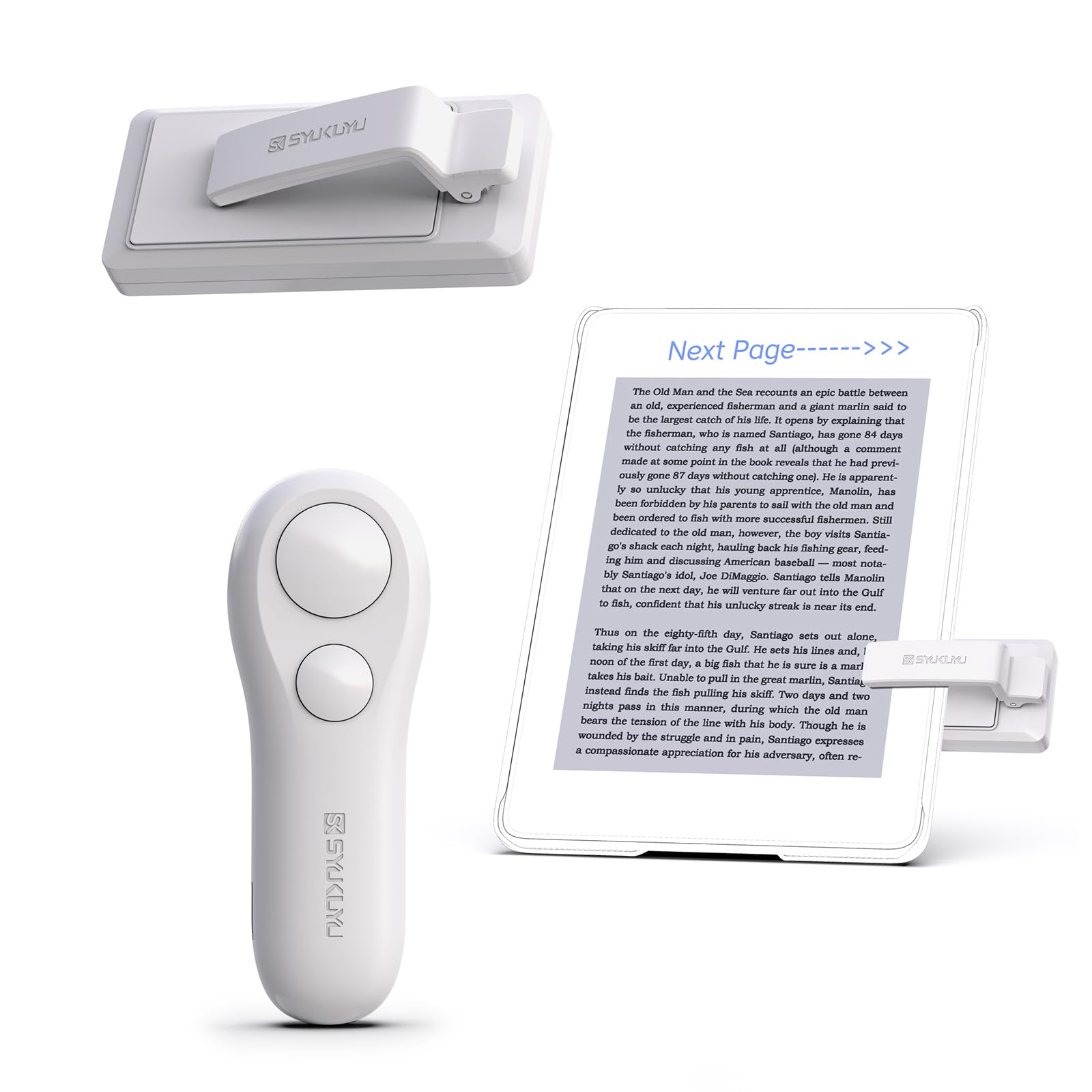 Amazon | SK SYUKUYU RF リモコン ページめくり Kindle読書用 iPad