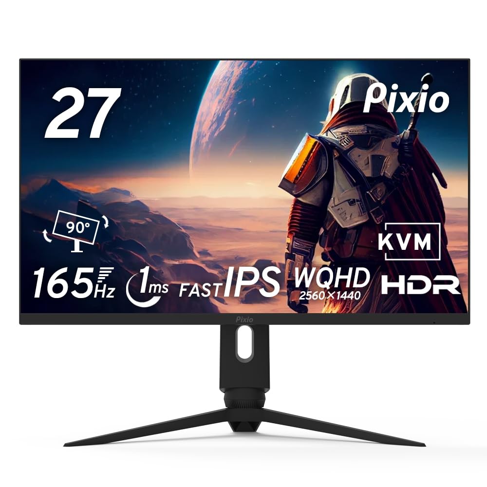 Amazon.co.jp: Pixio PX277 PRO ゲーミングモニター 27インチ WQHD IPS