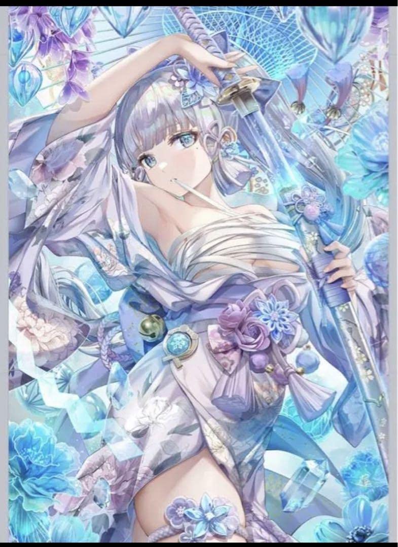 Amazon.co.jp: torino toriko 神里綾華 タペストリー 原神 コミケ101