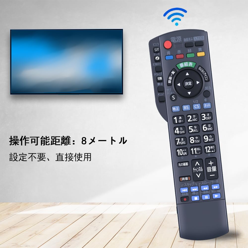 Amazon | CLVIZCXOM N2QAYB000588 テレビリモコン for Panasonic