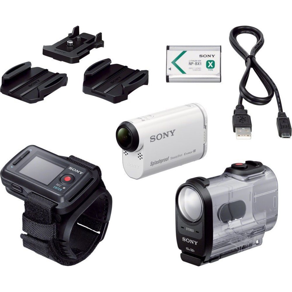 Amazon.com : Sony HDR-AS200VR/W Action Cam + Live View Remote Kit