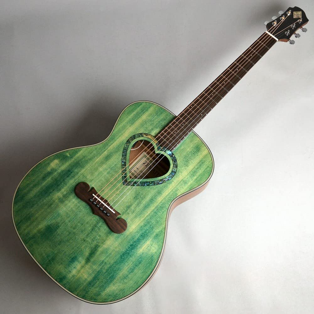 Amazon | Zemaitis ゼマイティス エレアコギター CAG-100HS-E, Forest