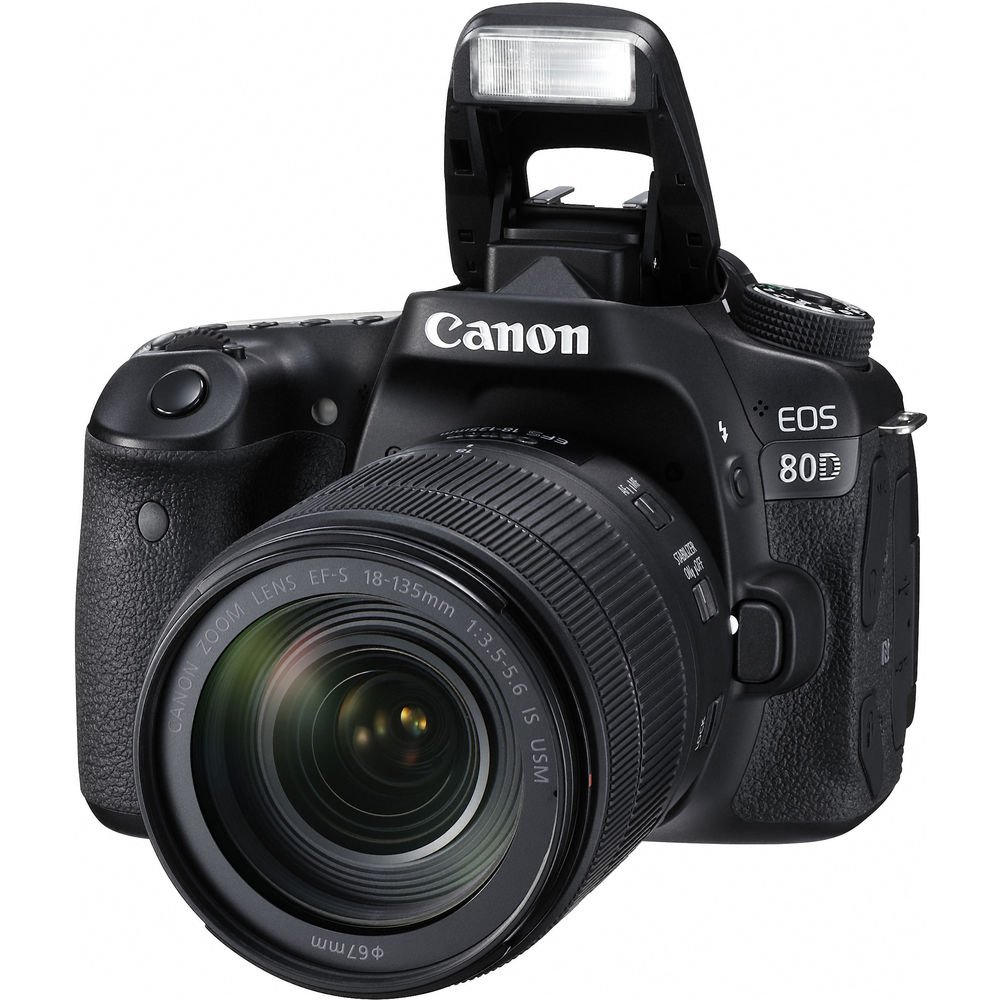 Amazon.com : Canon EOS 80D DSLR Camera with 18-135mm Lens