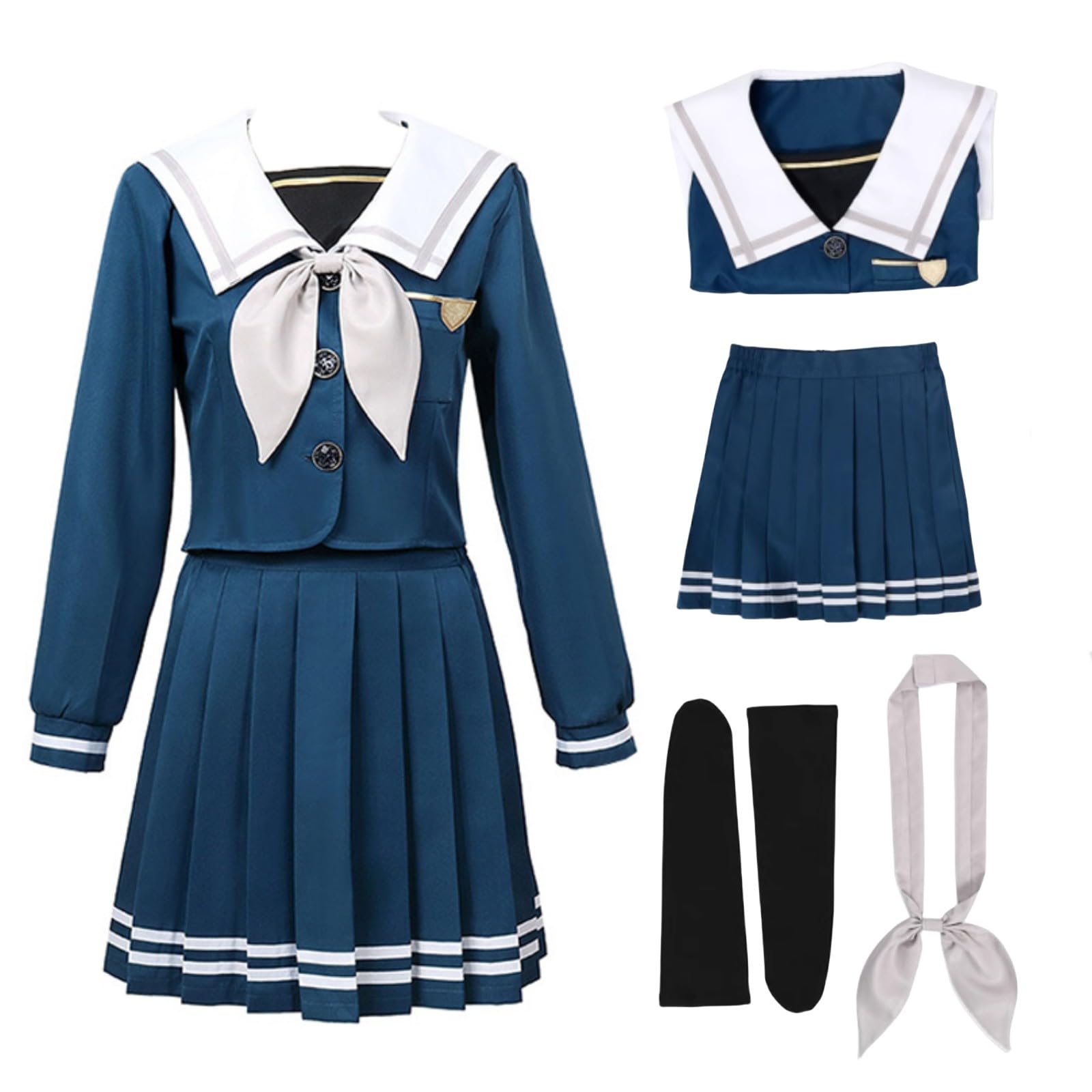 Amazon.co.jp: CHIASA BanG Dream! it's mygo コスプレ衣装 月ノ森女子